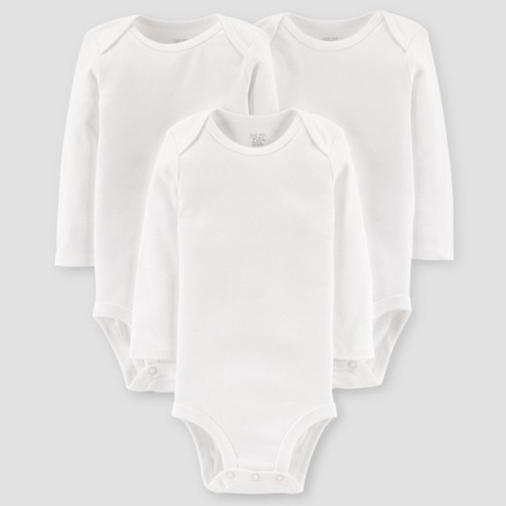 Baby 3pk Long Sleeve Bodysuit  by Carter's